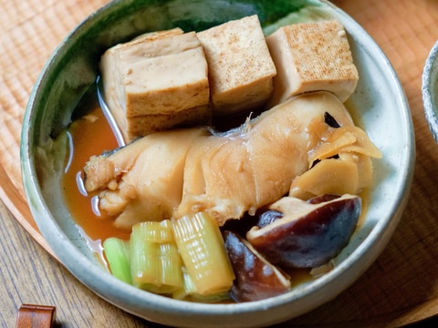 銀だらと焼き豆腐の煮つけ【和食・主菜】